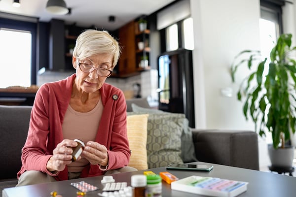 patient organizing medications for mtm program