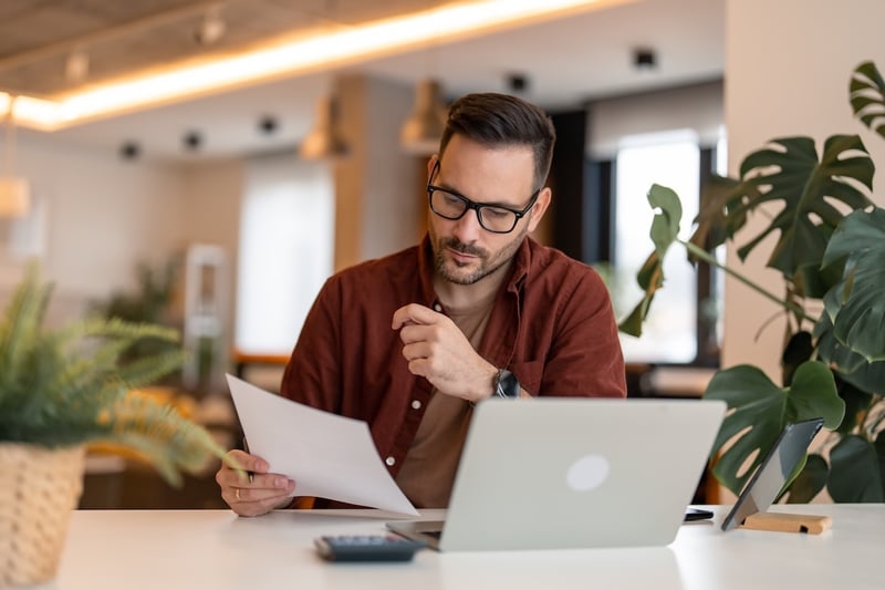 remote pharmacist complying with healthcare compliance plan for pharmacy technology